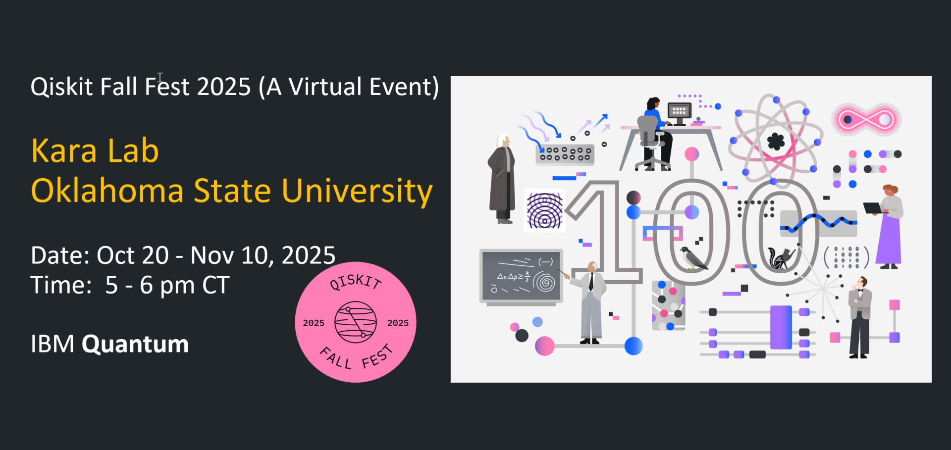 Qiskit Fall Fest 2025 Banner